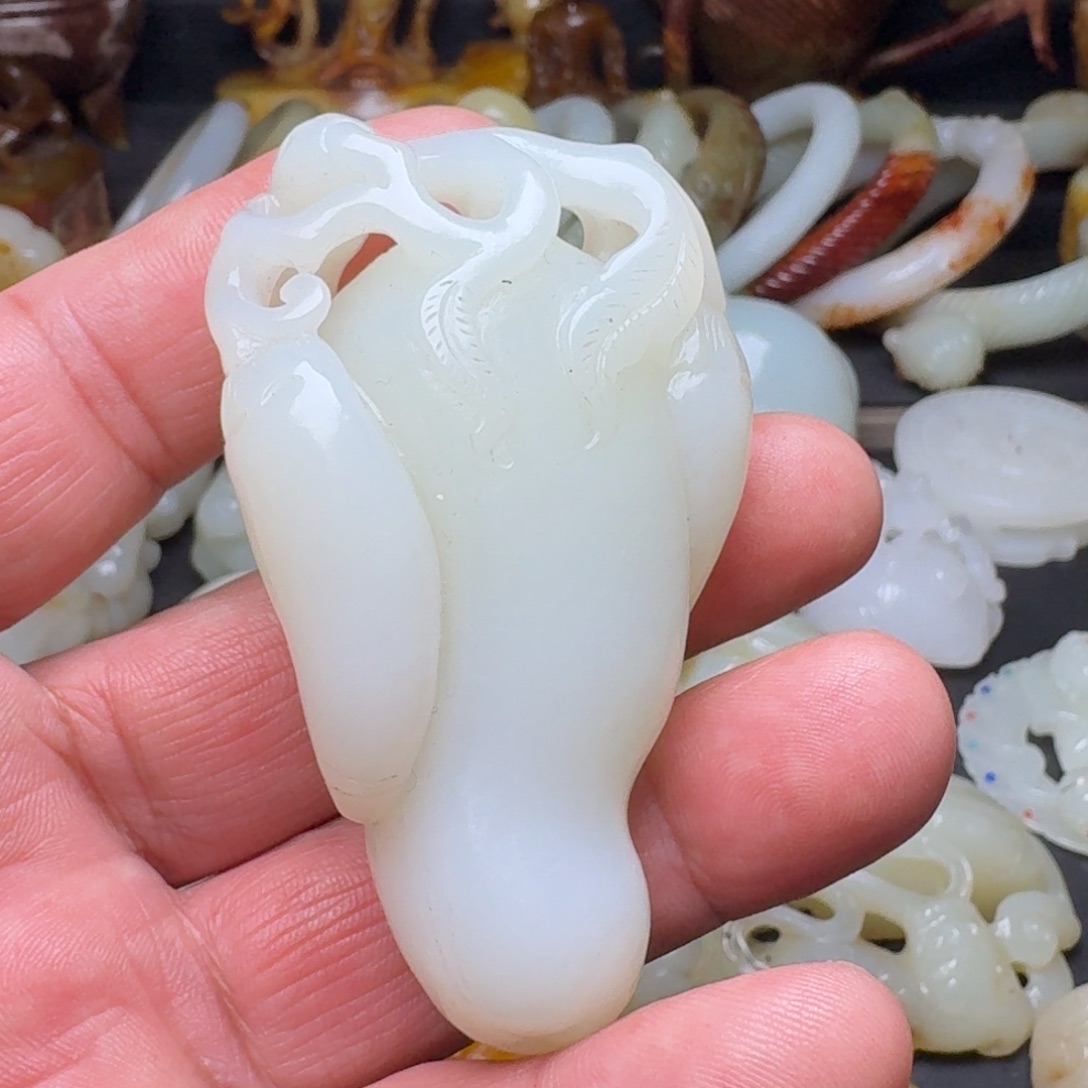 和田玉挂件未镶嵌