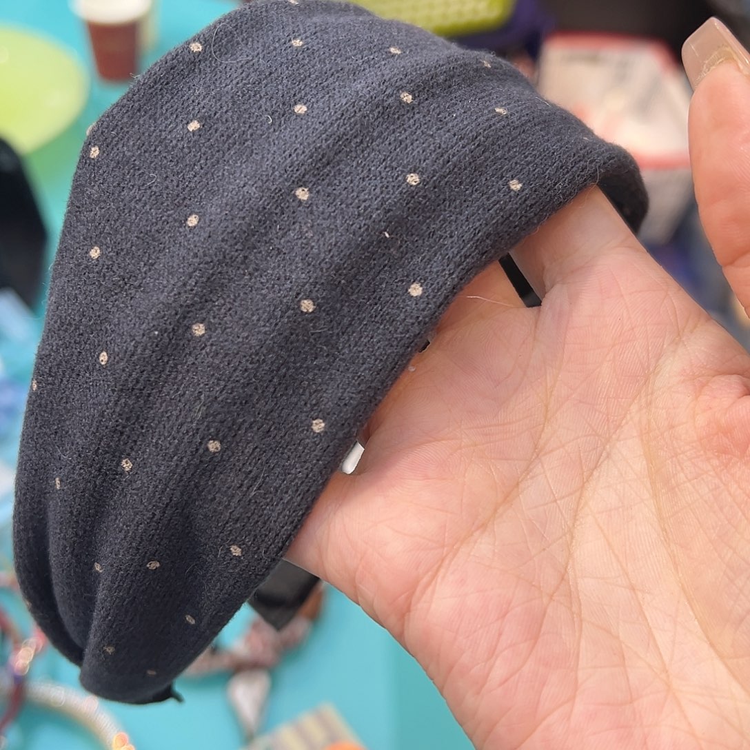 布艺铁合金粉色波点