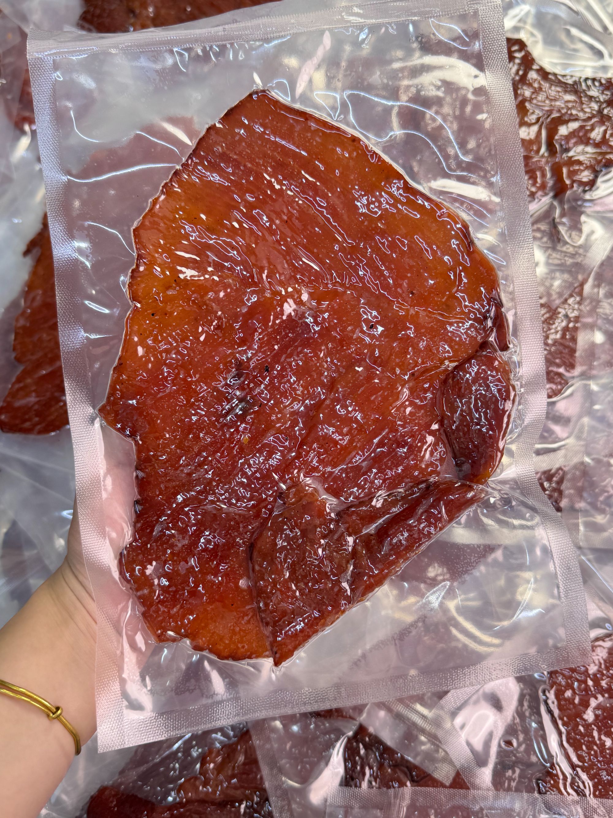 海妈潮汕炭烤猪肉脯果木碳童年味道健康美味
