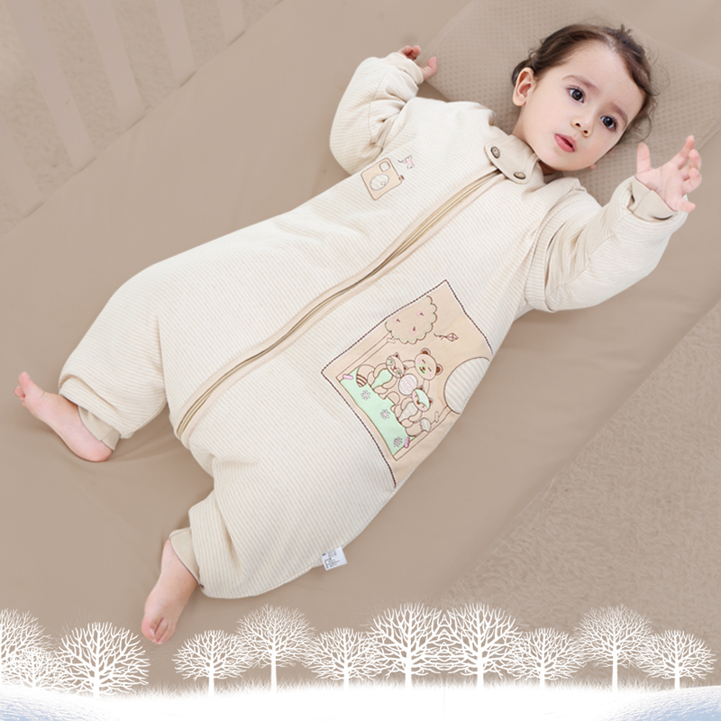 婴儿睡袋秋冬季保暖防踢被宝宝冬款春秋四季通用新生儿童加厚2025