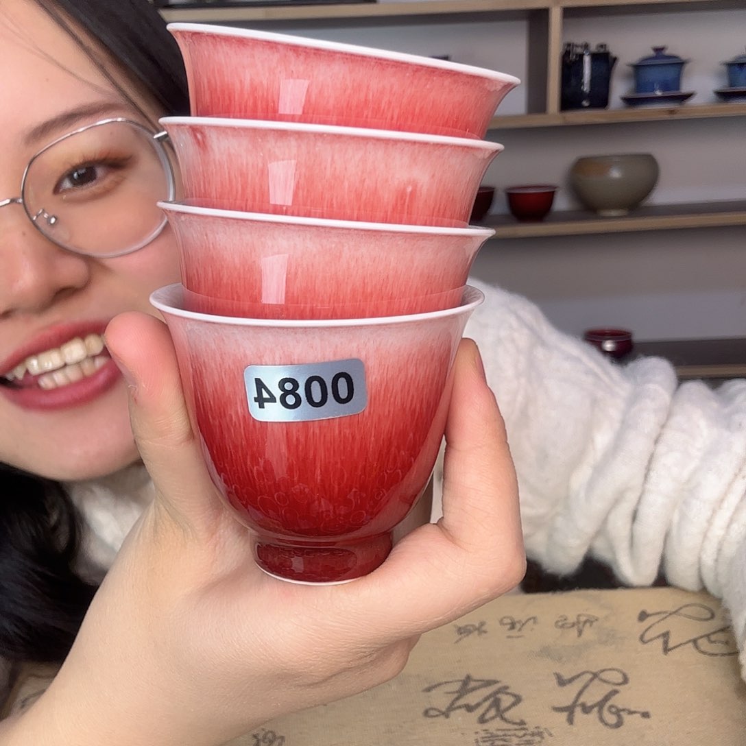 碗景德镇郎红陶瓷