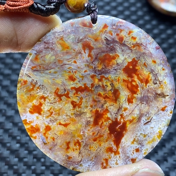 玛瑙/玉髓颈饰未镶嵌良*一