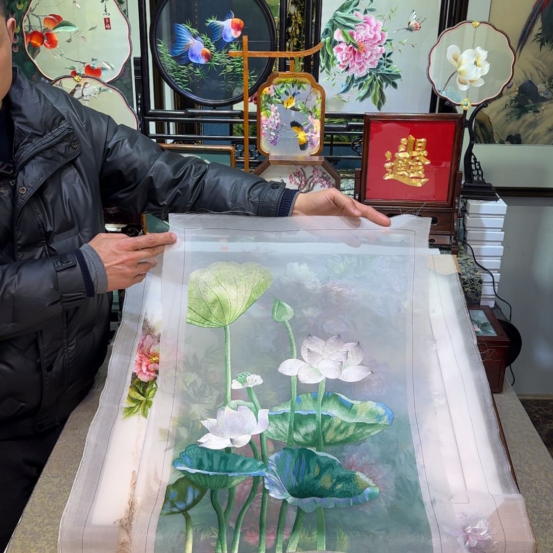 刺绣刺绣工艺精湛