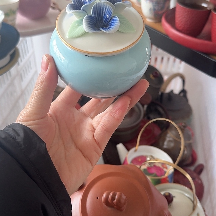 微瑕陶瓷茶具茶杯茶壶