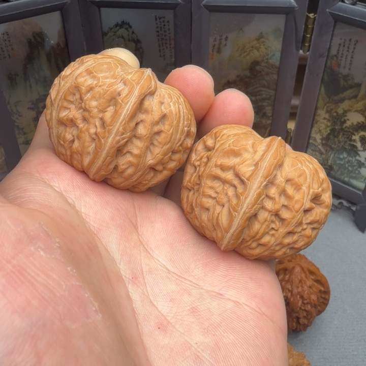 吊坠文玩核桃元宝43