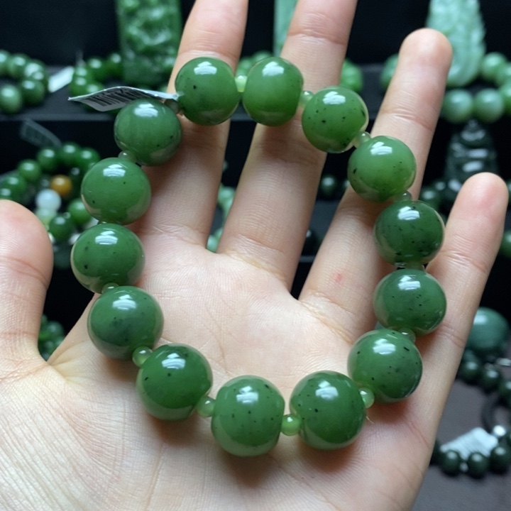 和田玉手串未镶嵌