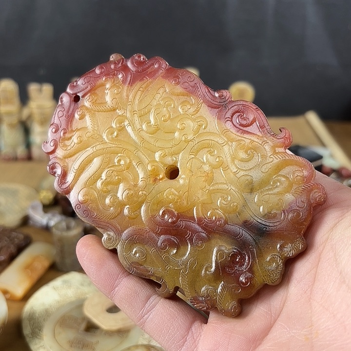 和田玉挂件未镶嵌