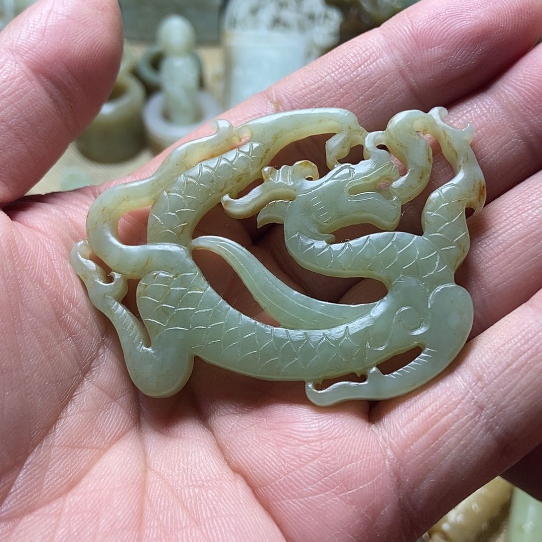 和田玉挂件未镶嵌