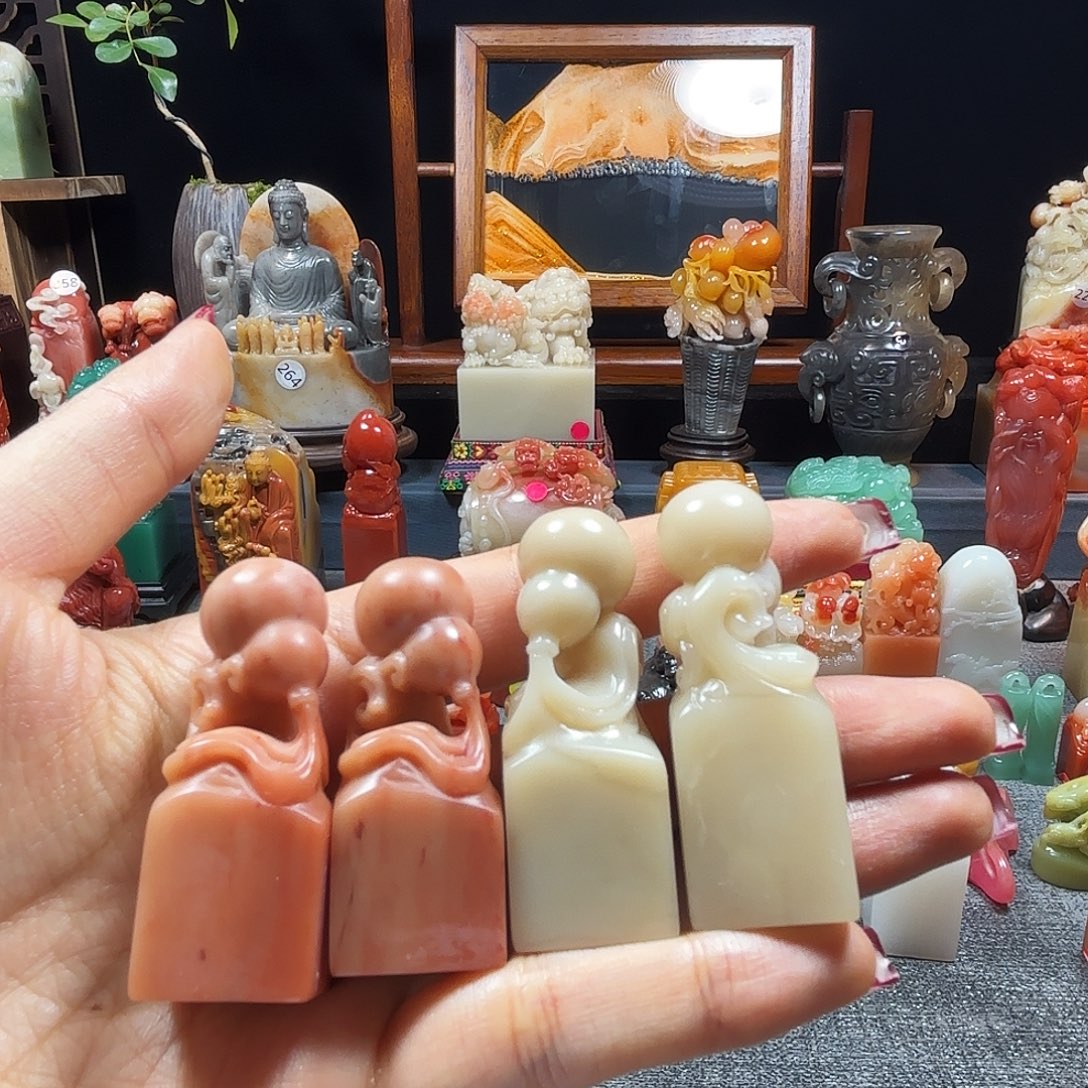 石***海印石寿山石寿山石印章