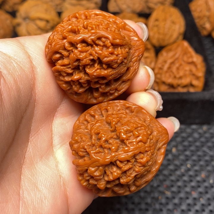 吊坠文玩核桃秦岭野生24