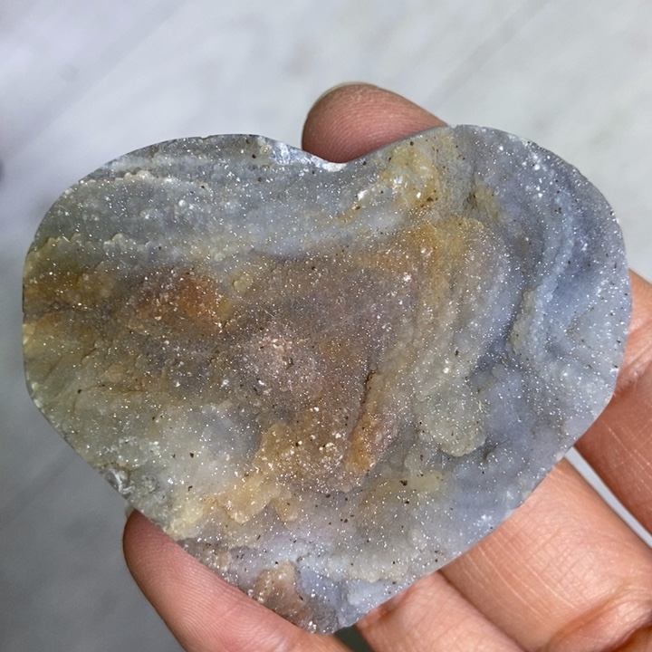 水晶爱心摆件未镶嵌