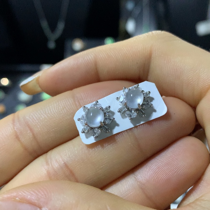 翡翠银S925镶嵌戒指