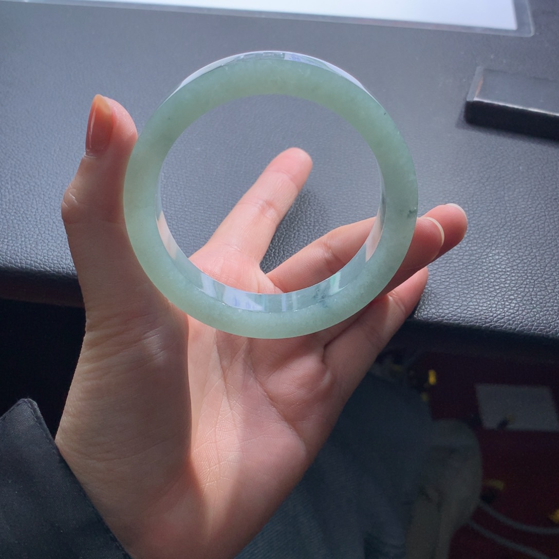 定制翡翠手镯未镶嵌墩*