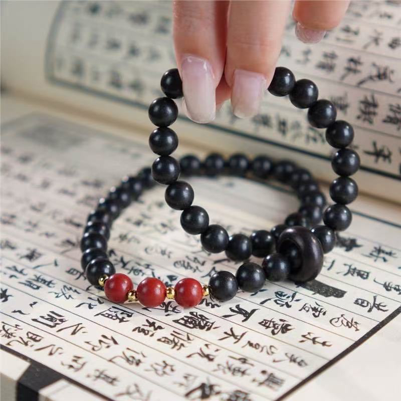 小蛮腰息肌丸古法合香珠cm双圈手工编绳制香复古国风美饰