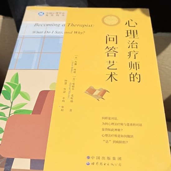 心理治疗师的问答艺术平装塑封