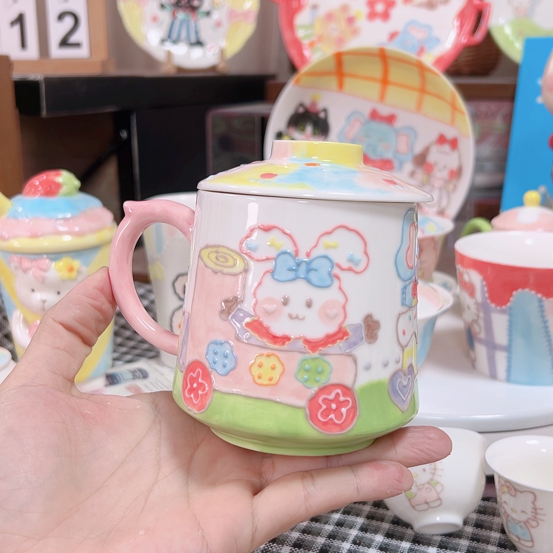 可爱陶瓷高温手作