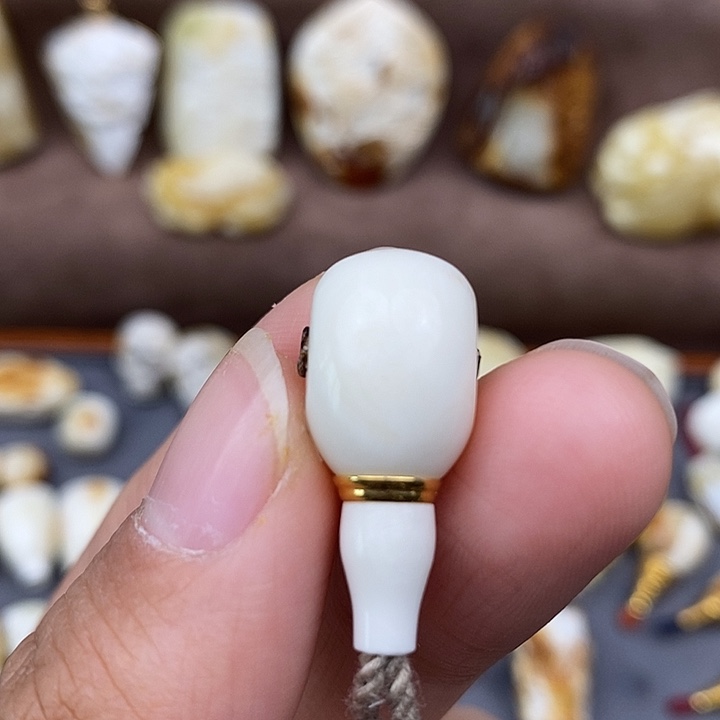 琥珀裸石未镶嵌11金腰带三通z40