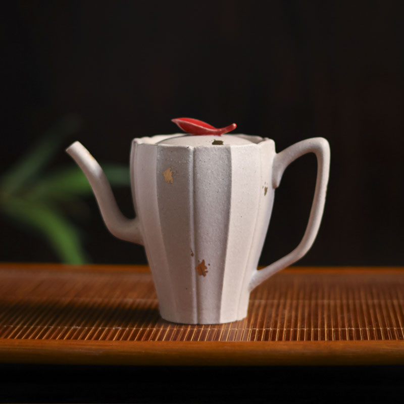 【见珊】心香一瓣桃花泥壶（窑云S0194）