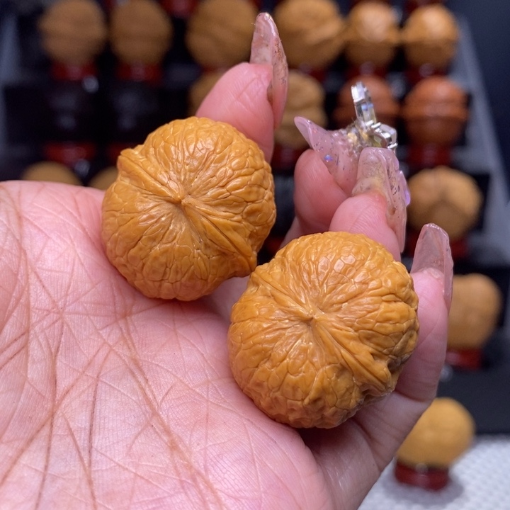 文玩核桃把件小金豆59号