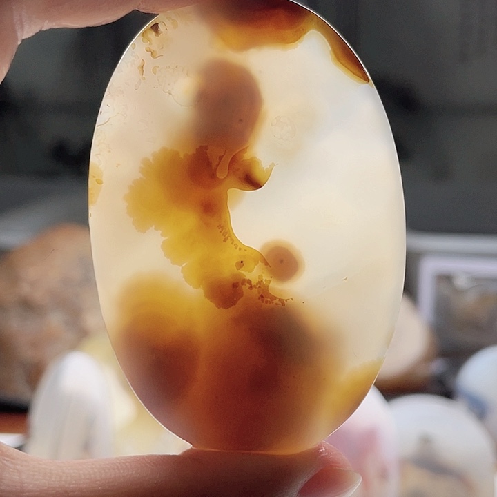 玛瑙/玉髓未镶嵌吊坠(不含链)