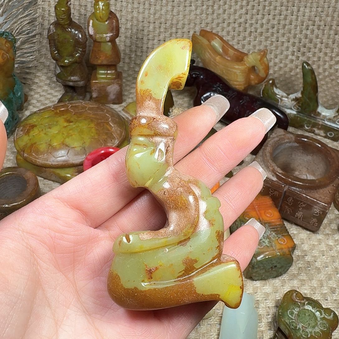 白玉菩提吊坠挂件