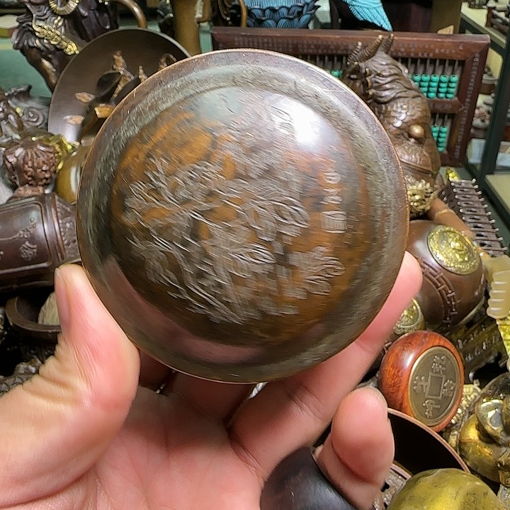 铜器办公室茶室摆件