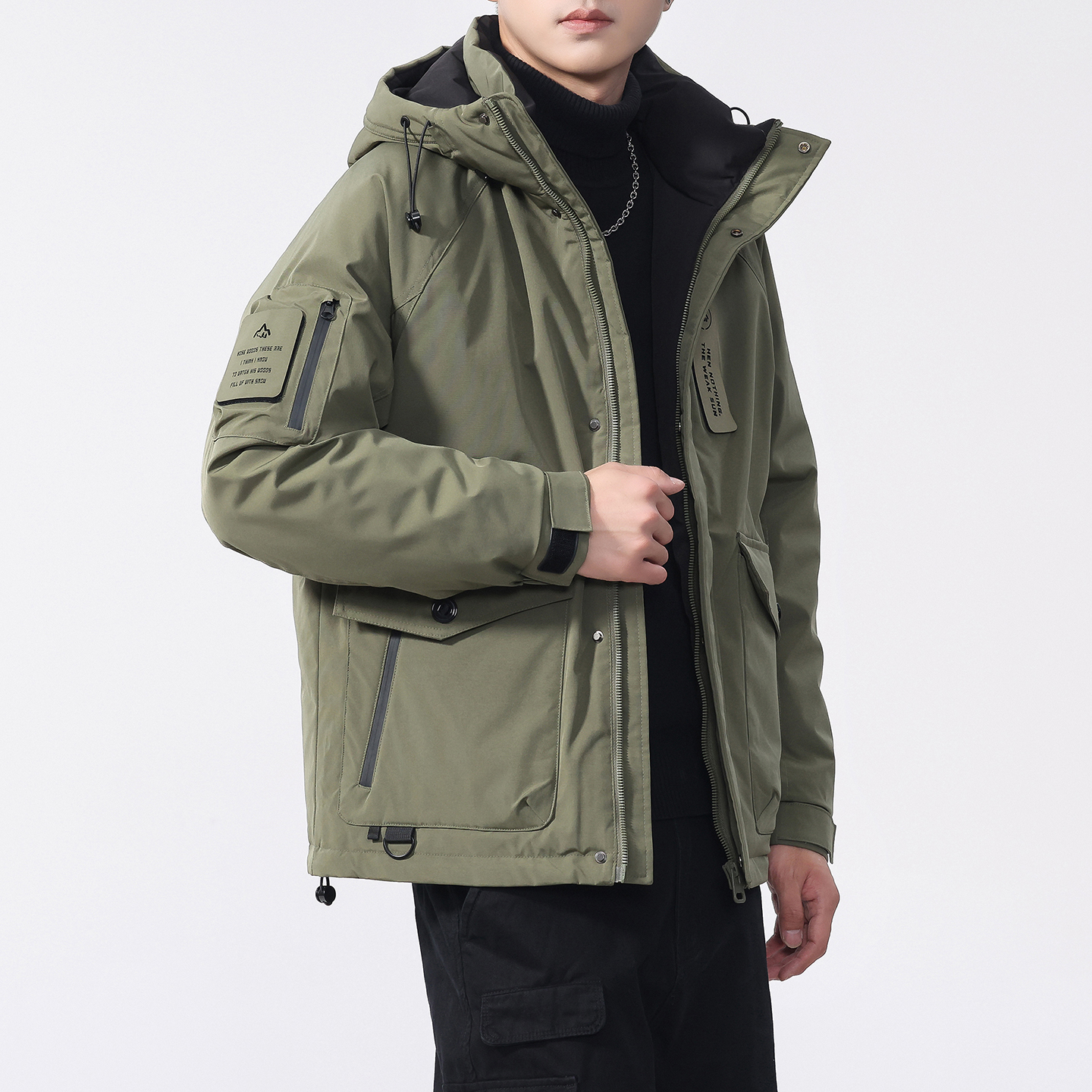 [羽绒服]-男女同款冬季时尚百搭保暖上衣y2f66户外防水休闲运动