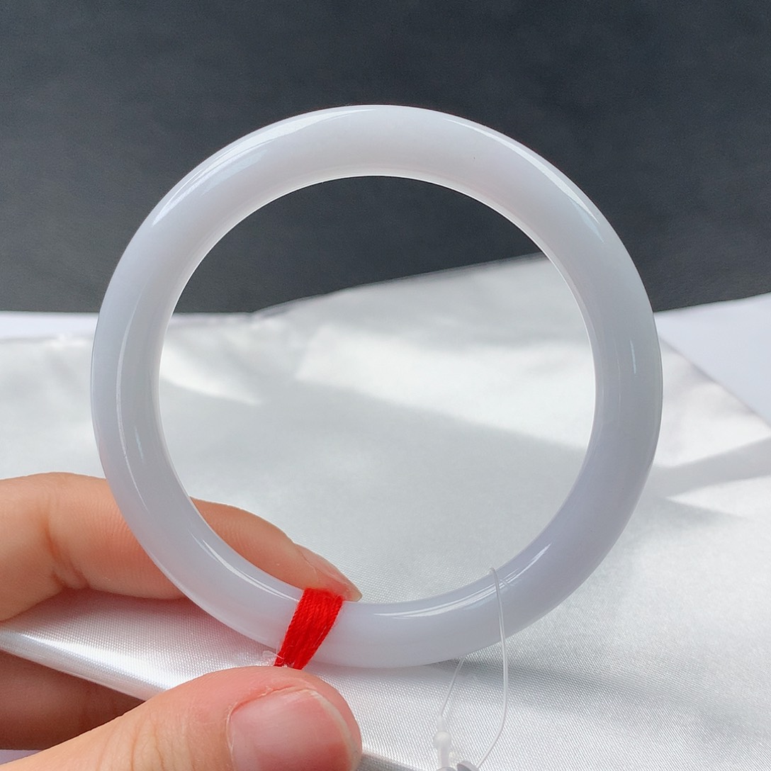 翡翠手镯未镶嵌55圆54