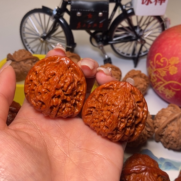 路***上吊坠文玩核桃南将石40南将石