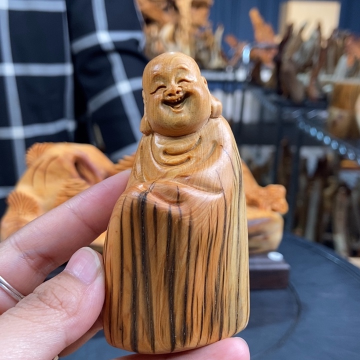 柏木（崖柏）手把件