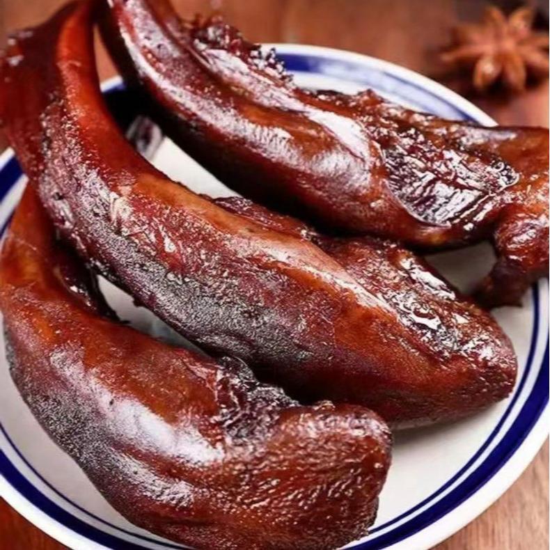 烟熏腊猪舌四川特产正宗土猪农家自制包邮