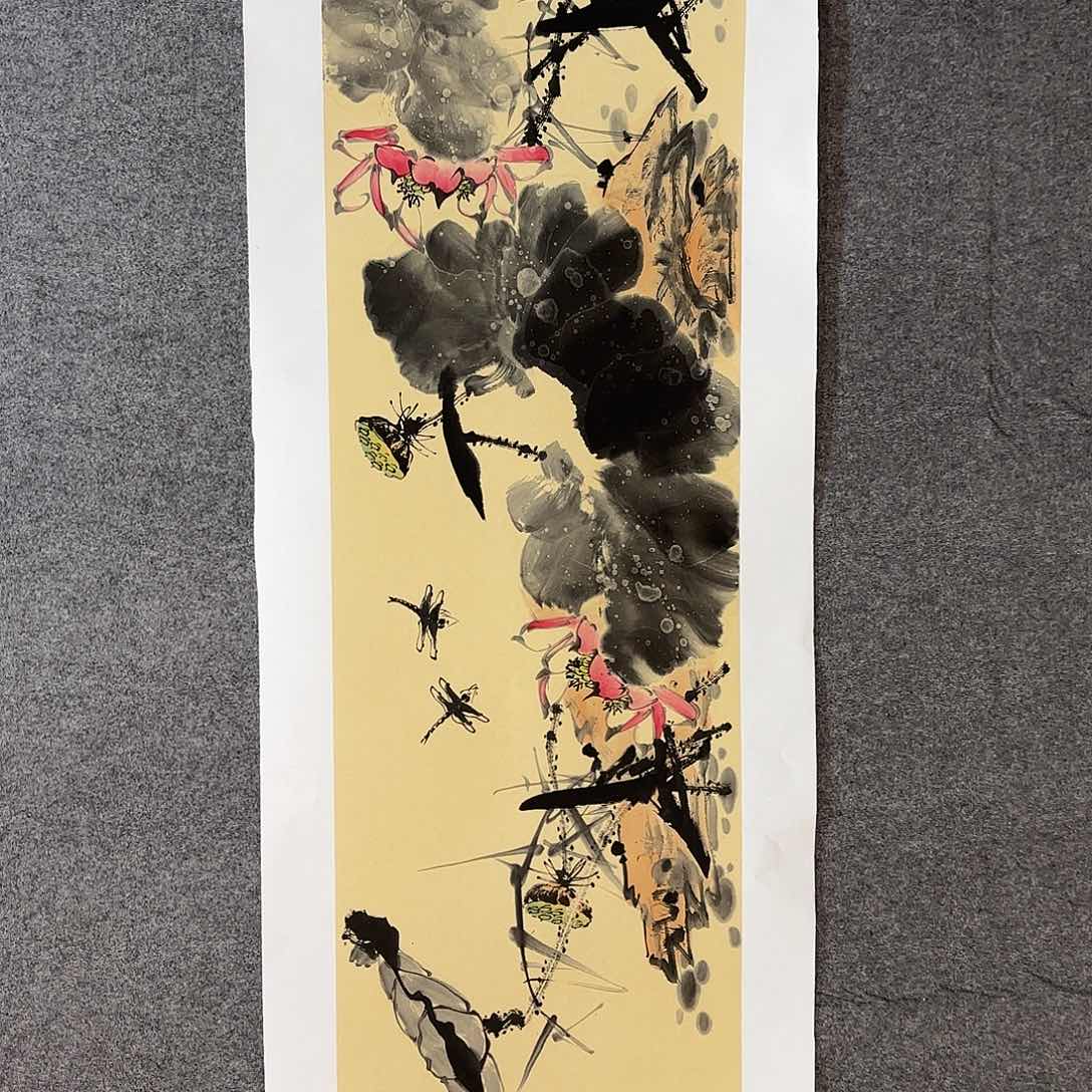 国画清*邢坤老师手绘作品