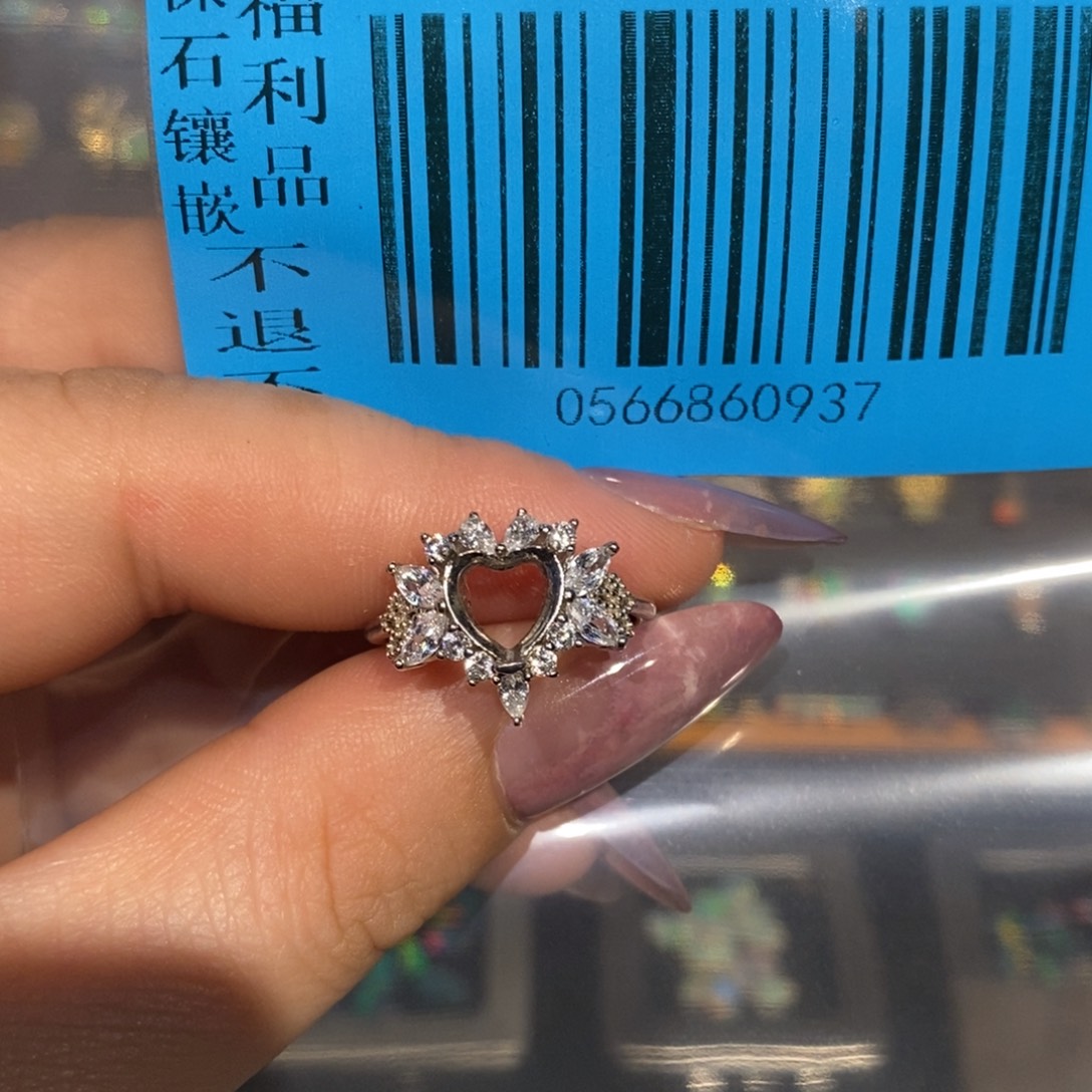 ****欧泊银S925镶嵌戒指