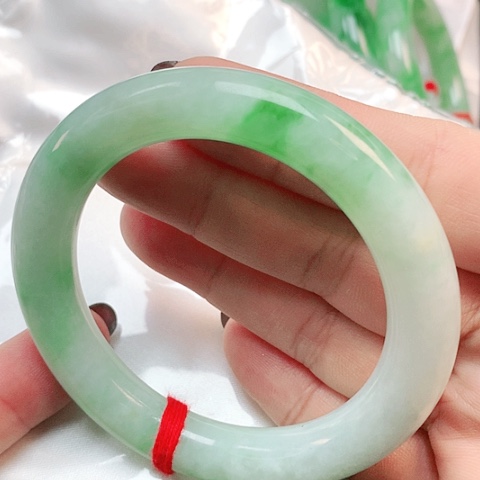 未镶嵌手镯翡翠圆条1062