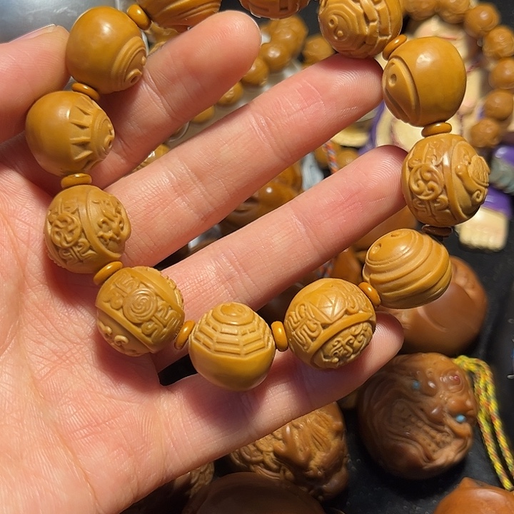 手串/手链橄榄核四象八卦