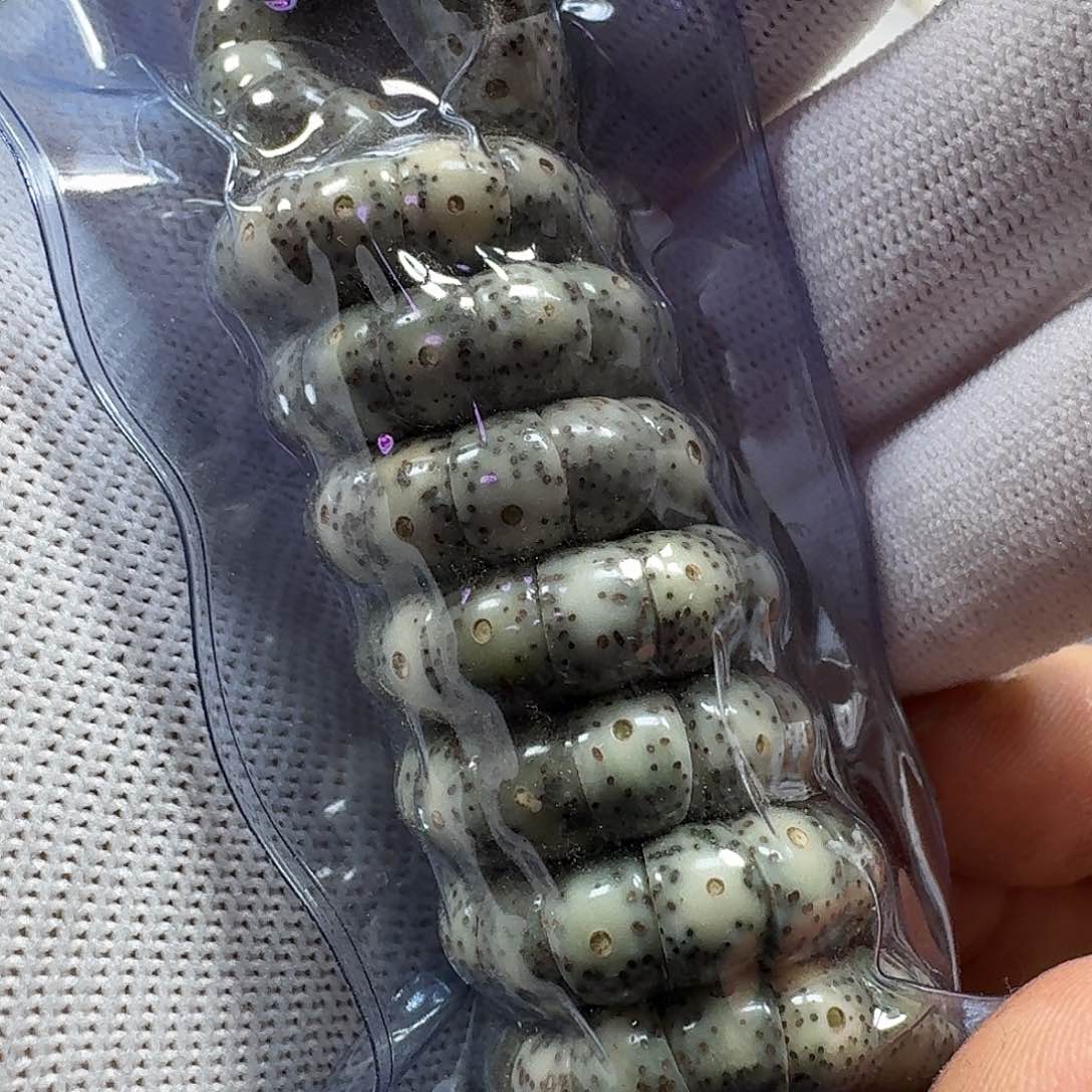 星月菩提手串星月菩提9mm石玉料大肠