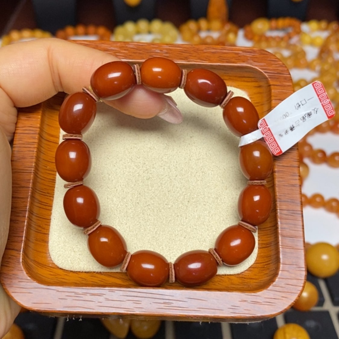 【闪购商品】未镶嵌蜜蜡手链手串