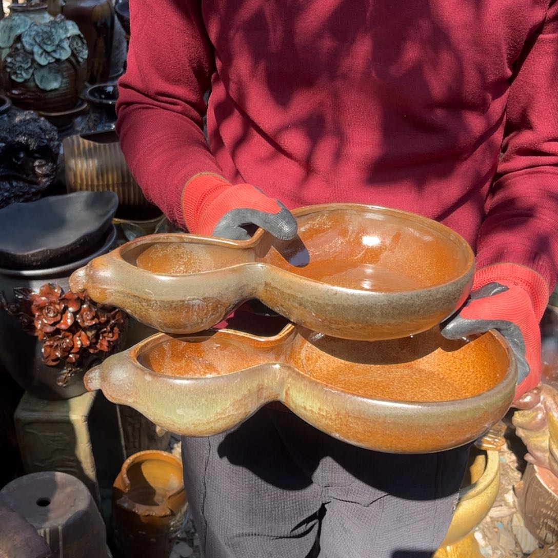 红陶高6长30宽15无孔