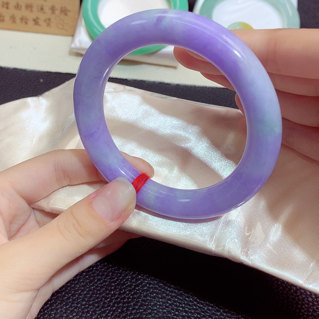 翡翠未镶嵌手镯1236