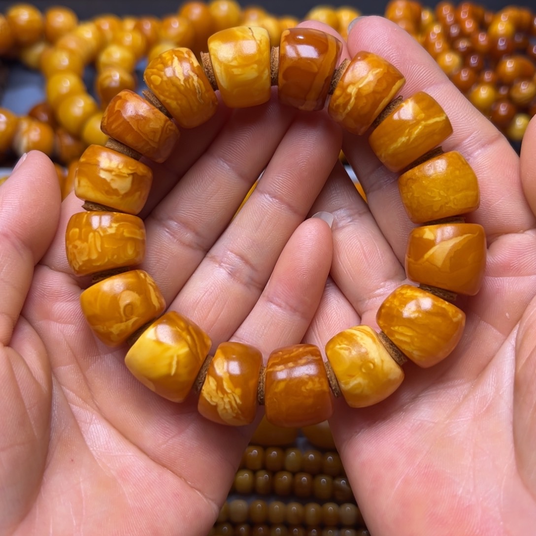 琥珀未镶嵌吊坠(不含链)