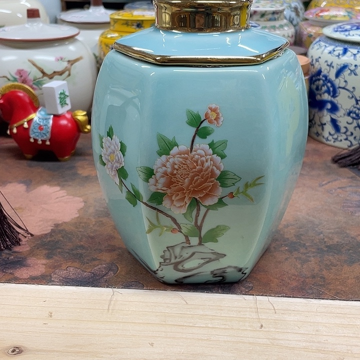 陶瓷罐密封罐茶叶罐储物罐