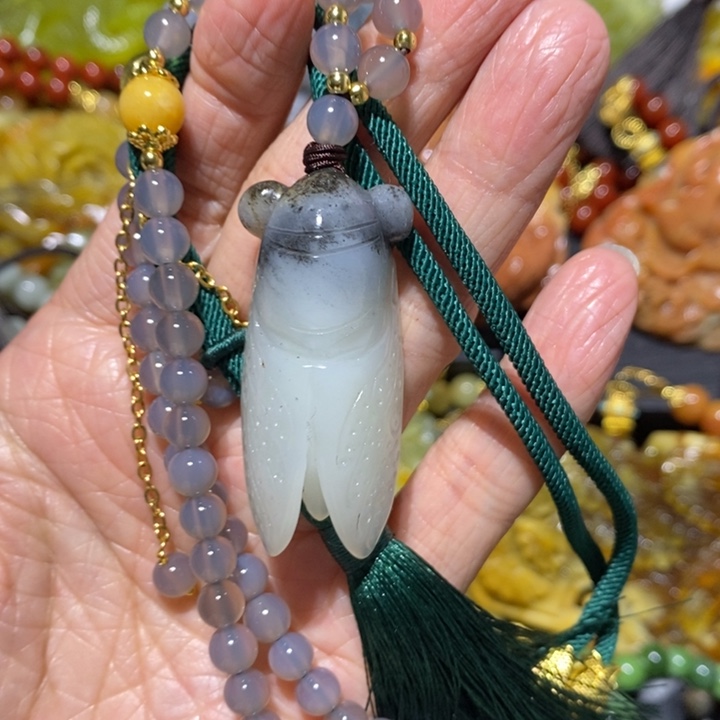 岫玉岫玉吊坠未镶嵌