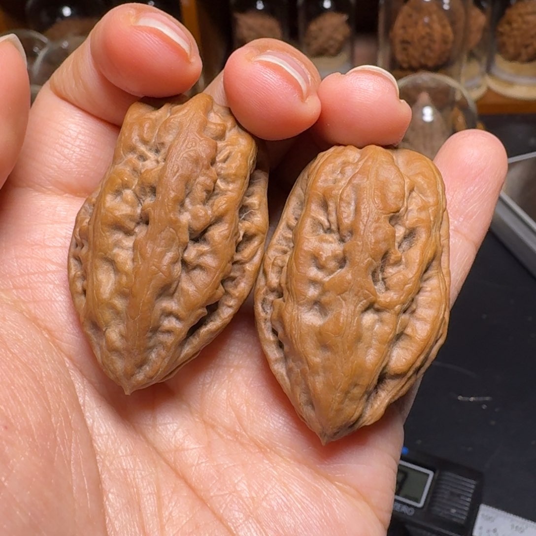 文玩核桃把件羊头