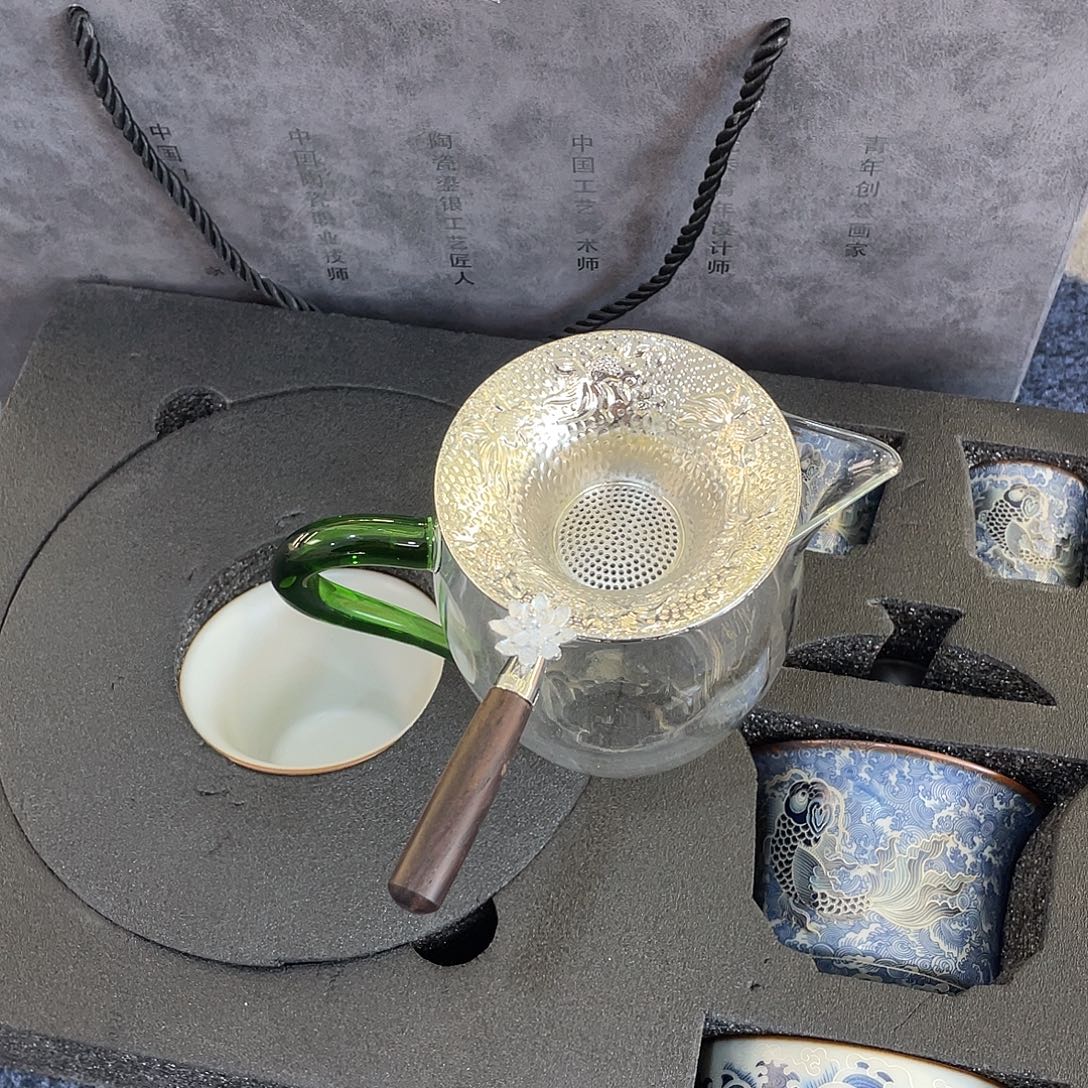 陶景德陶瓷盖碗茶具