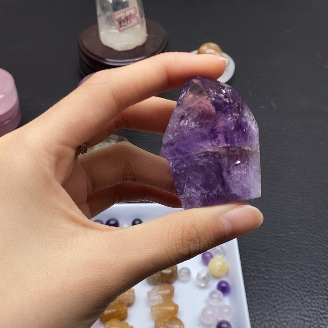 水晶珠宝半成品未镶嵌121水晶石