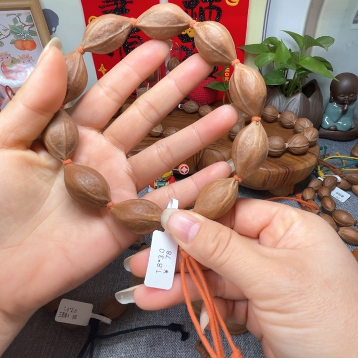 橄榄核手串/手链梅林铁核18.30.