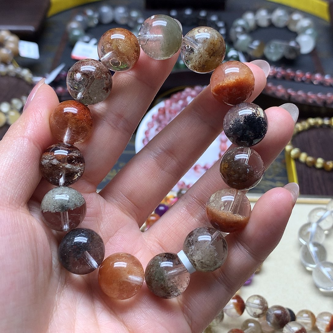 水晶未镶嵌手链手链