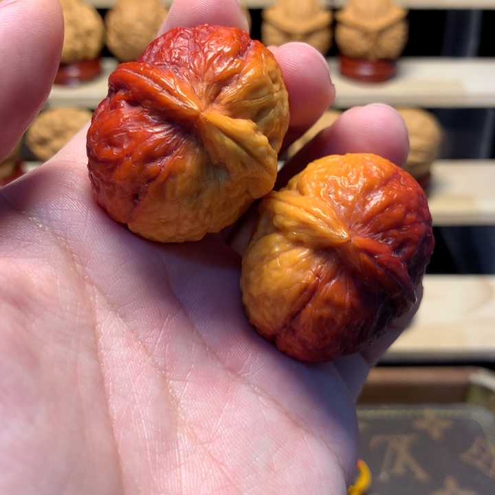 明***哥把件文玩核桃41至尊元宝