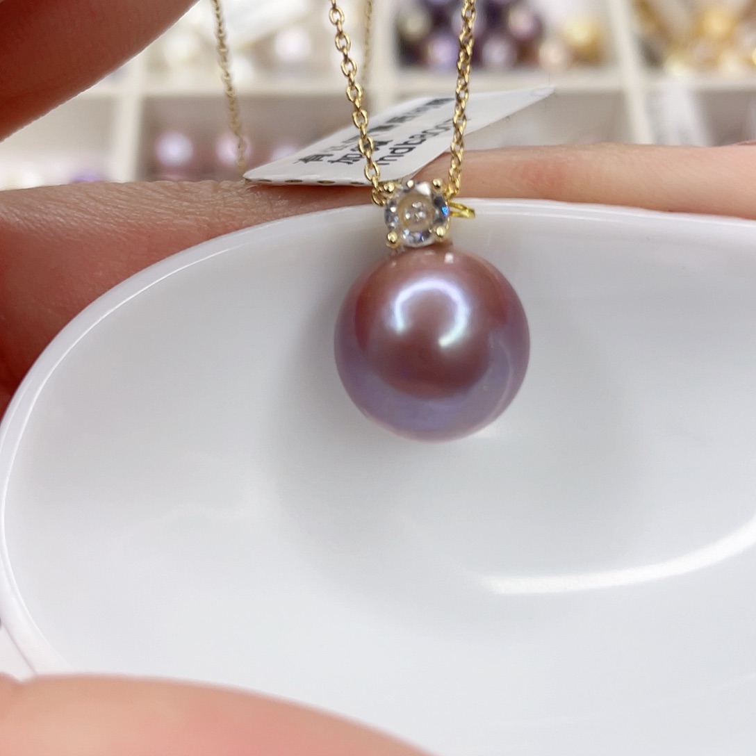 淡水珍珠吊坠(赠链)未镶嵌