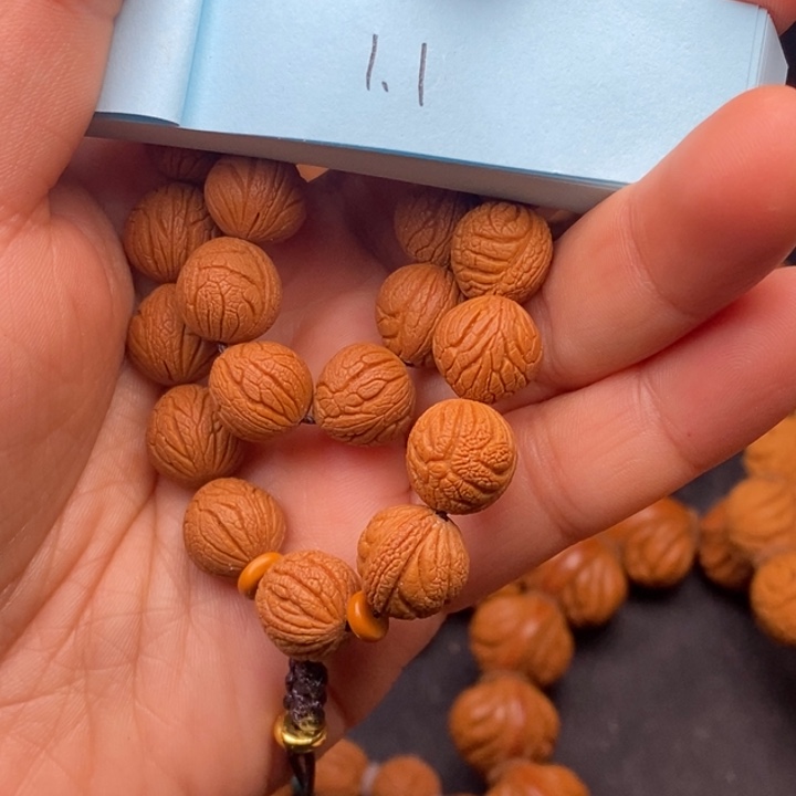 秦岭龙纹桃核30颗